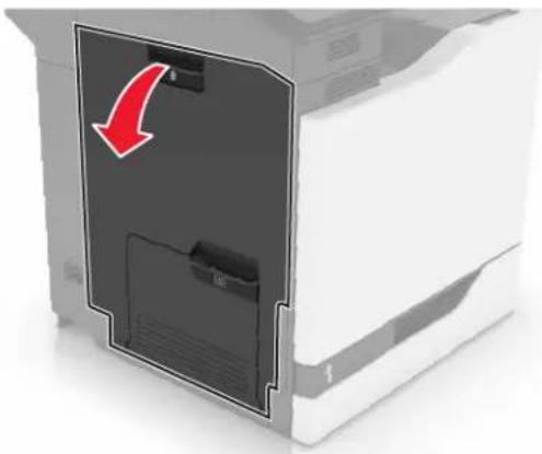 LEXMARK XC8163 - Bourrage papier dans l'unité d'impression recto verso - 1