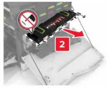 LEXMARK XC8163 - Remplacement de la courroie de transfert - 6