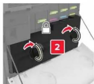 LEXMARK XC8163 - Remplacement de la courroie de transfert - 15