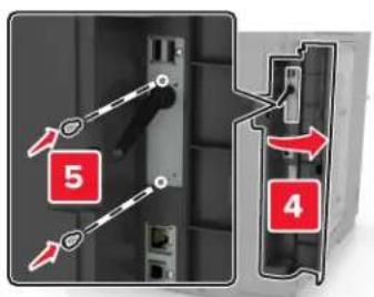 LEXMARK XC8163 - Installation d'un port de solutions interne - 9