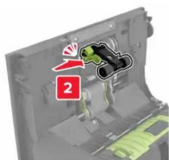 LEXMARK XC8163 - Remplacement du rouleau de saisie du DAA - 7