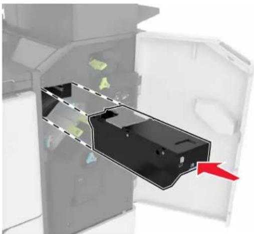LEXMARK XC8163 - Vidage de la boîte perforatrice - 3
