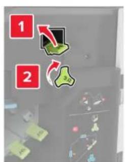 LEXMARK XC8163 - Bourrage papier derrière la porte J - 2