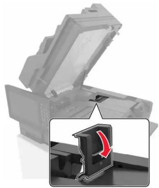 LEXMARK XC8163 - Bourrage d'agrafes derrière la porte G - 2