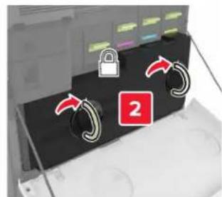 LEXMARK XC8163 - Remplacement d'une unité de développement - 18