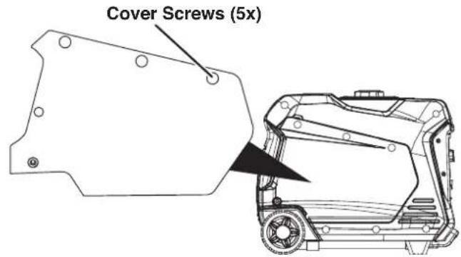 WESTINGHOUSE iGen4500cv - ENGINE SERVICE COVER - 1