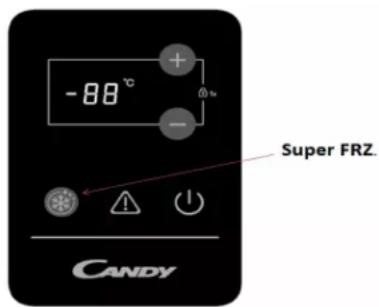 -88 °C Super FRZ. CANDY