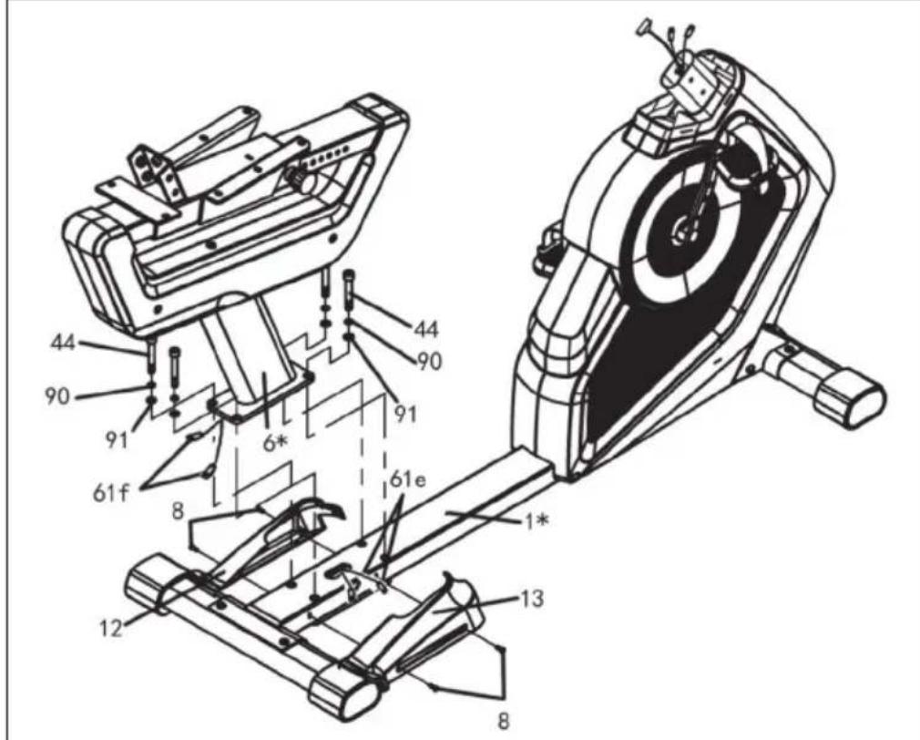 Capital Sports Evo Deluxe Cardiobike - MONTAGGIO - 1