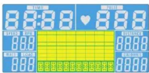 Capital Sports Evo Deluxe Cardiobike - Inschakelen - 1