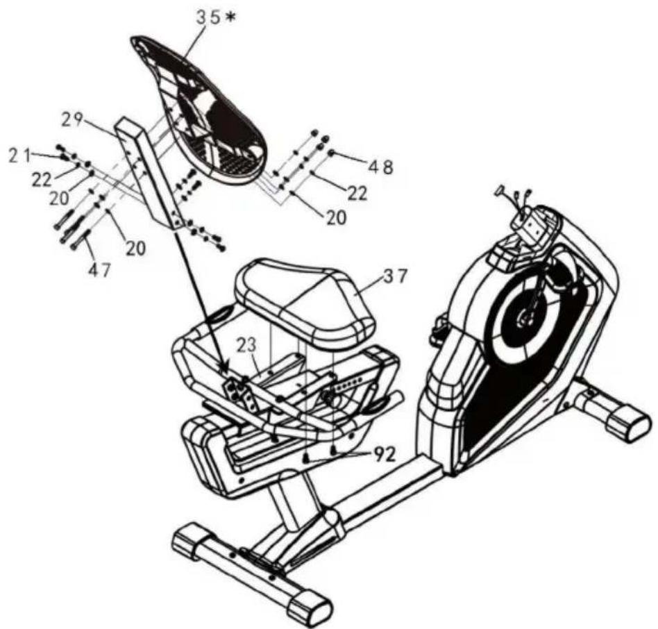 Capital Sports Evo Deluxe Cardiobike - ZUSAMMENBAU - 4