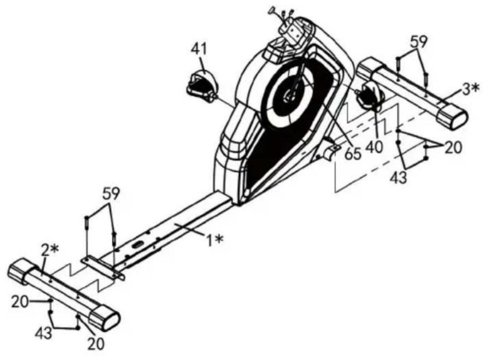 Capital Sports Evo Deluxe Cardiobike - ZUSAMMENBAU - 1