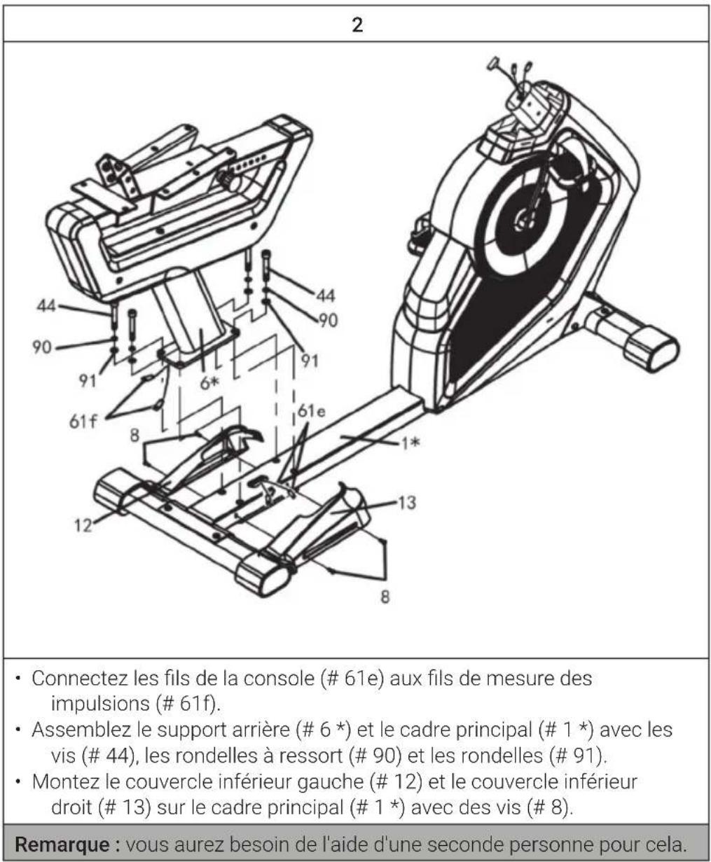 Capital Sports Evo Deluxe Cardiobike - ASSEMBLAGE - 2