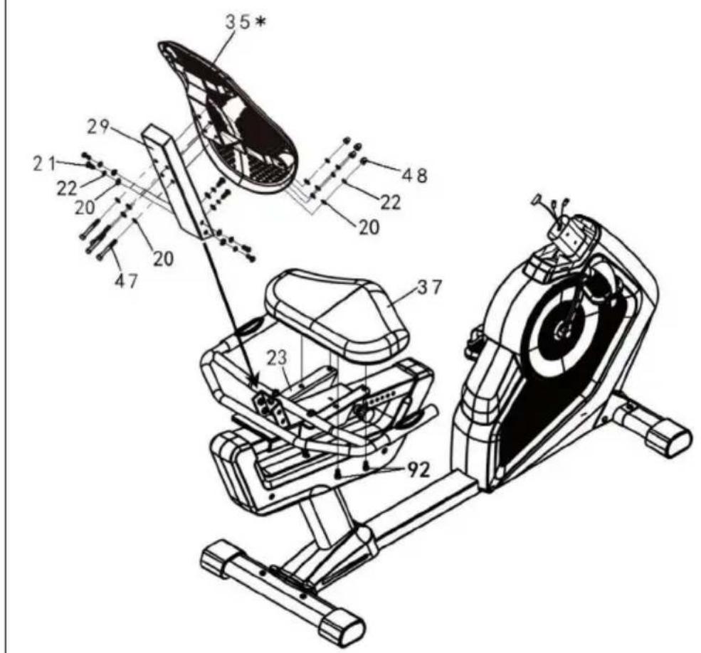 Capital Sports Evo Deluxe Cardiobike - ASSEMBLAGE - 4