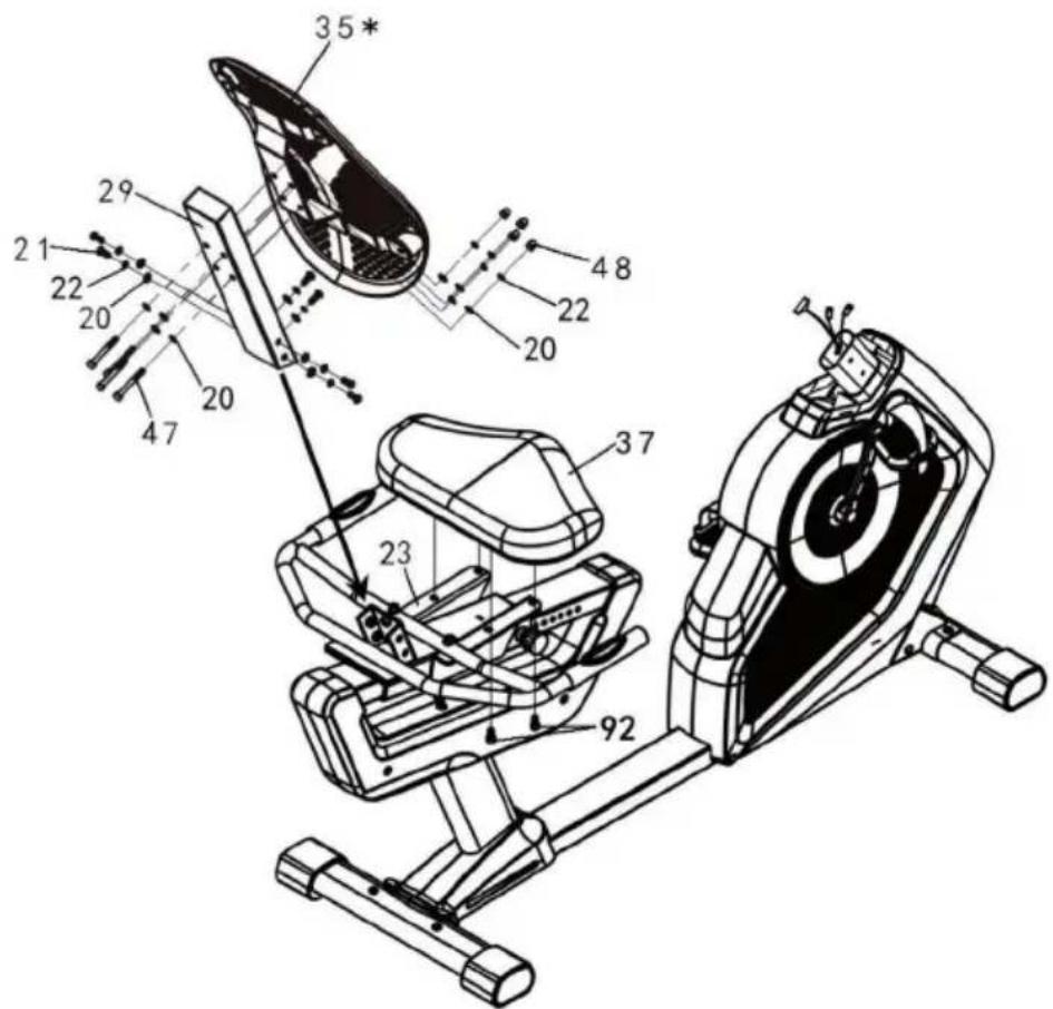 Capital Sports Evo Deluxe Cardiobike - MONTAJE - 3