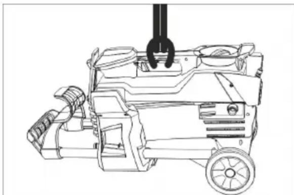 Kärcher HD 511 P Plus - Transportesana ar celtni - 1
