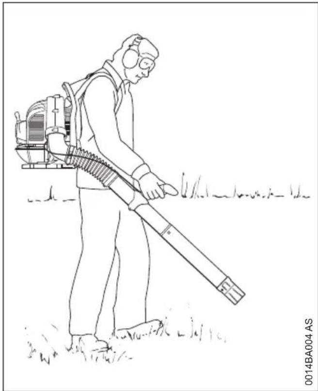 STIHL BR 450 C - Motor elektrisch starten (BR 450 C) - 2
