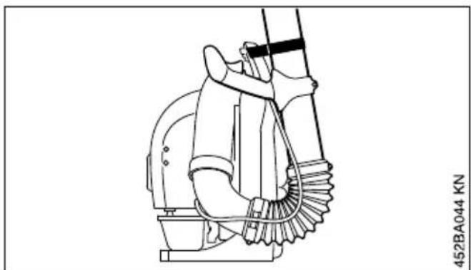 STIHL BR 450 C - Attache de transport - 1