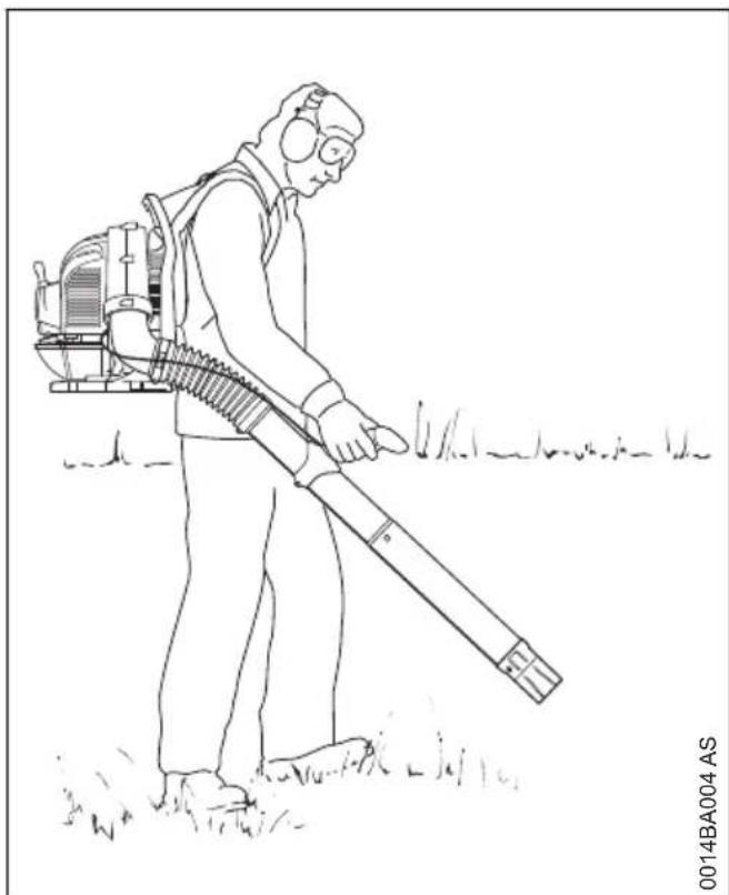 STIHL BR 450 C - Motor starten / abstellen deutsch - 2