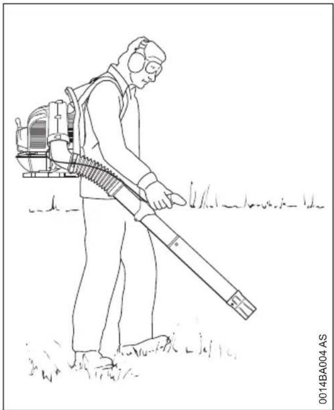 STIHL BR 450 C - Avviamento elettrico del motore (BR 450 C) - 2