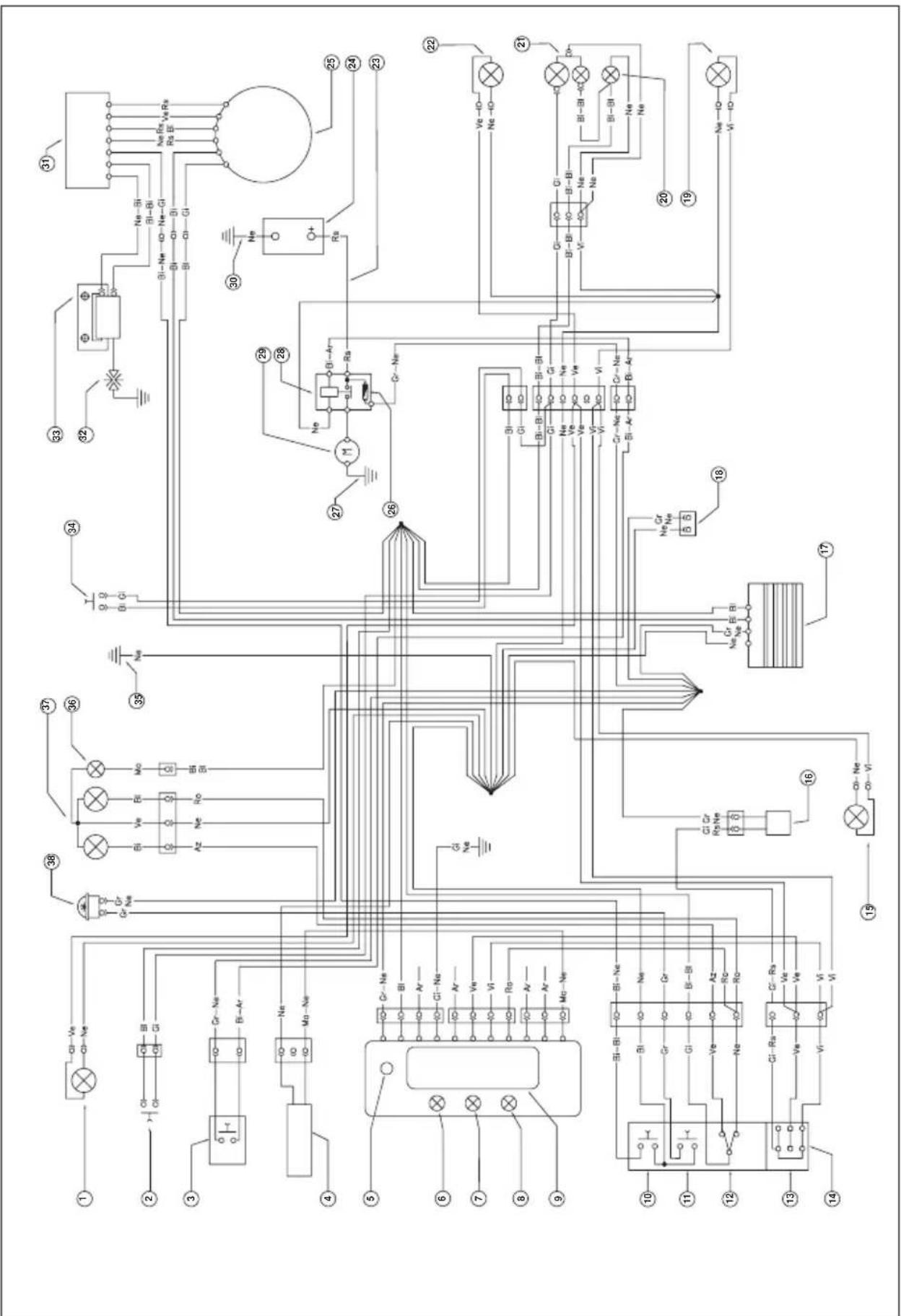 Beta RR 4T 400 (2008) - MOTOR - 1