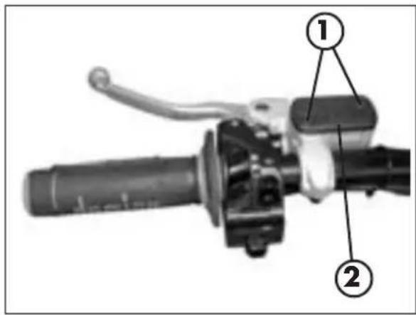 Beta RR 4T 400 (2008) - CONTROL DEL NIVEL DEL ACEITE DEL EMBRAGUE HIDRAULICO - 1