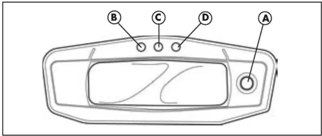 Beta RR 4T 400 (2008) - LUCES TESTIGOS - 1