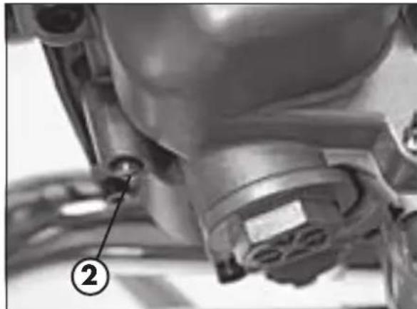 Beta RR 4T 400 (2008) - CARBURETTOR - ADJUSTING THE IDLE SPEED - 2