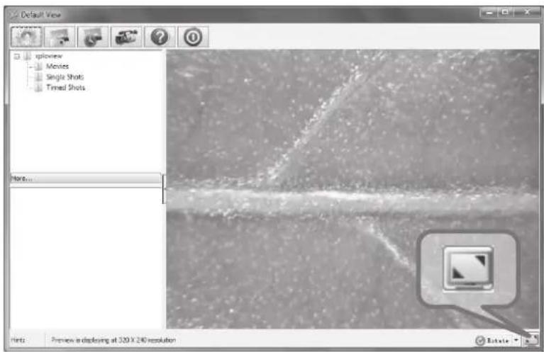 Reflecta DigiMicroscope Flex - Full screen viewing - 1
