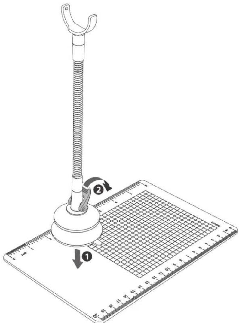 Reflecta DigiMicroscope Flex - Assembling the stand - 1