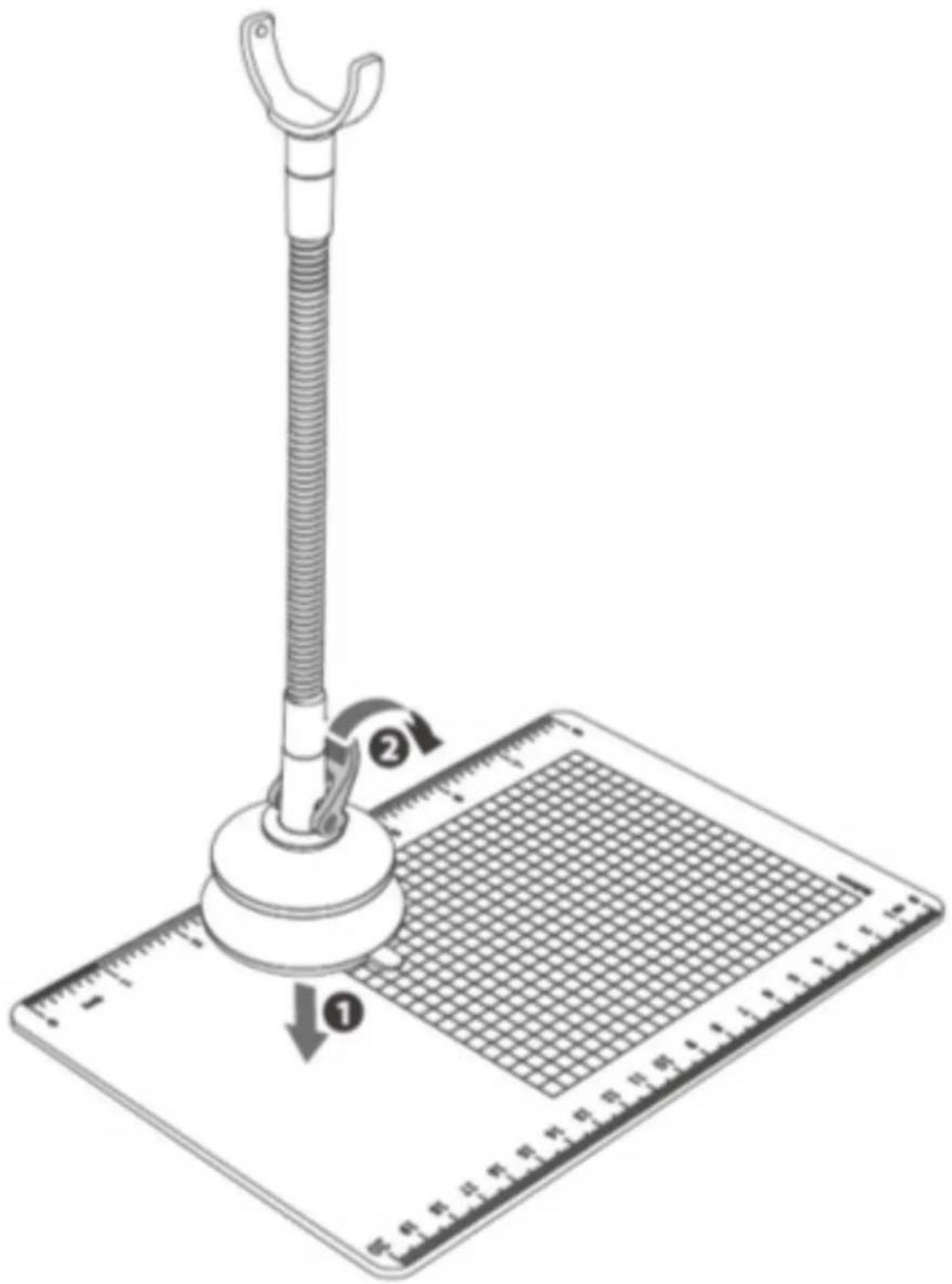 Reflecta DigiMicroscope Flex - Montage van de houder - 1