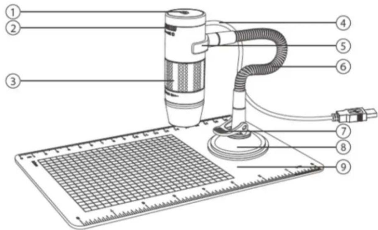 Reflecta DigiMicroscope Flex - Produktübersicht - 1