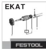 FESTOOL LEX 3 1253 - Perigo de ferimentos - 2