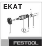 FESTOOL LEX 3 1253 - Risiko for kvæstelser - 2