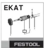 FESTOOL LEX 3 1253 - Gevaar voor letsel - 2