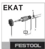 FESTOOL LEX 3 1253 - Niebezpieczeństwo zranienia - 2