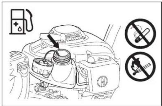 DOLMAR HT2375D - Storage of fuel - 2