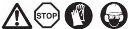 DOLMAR HT2375D - STOPPING THE MACHINE - 1