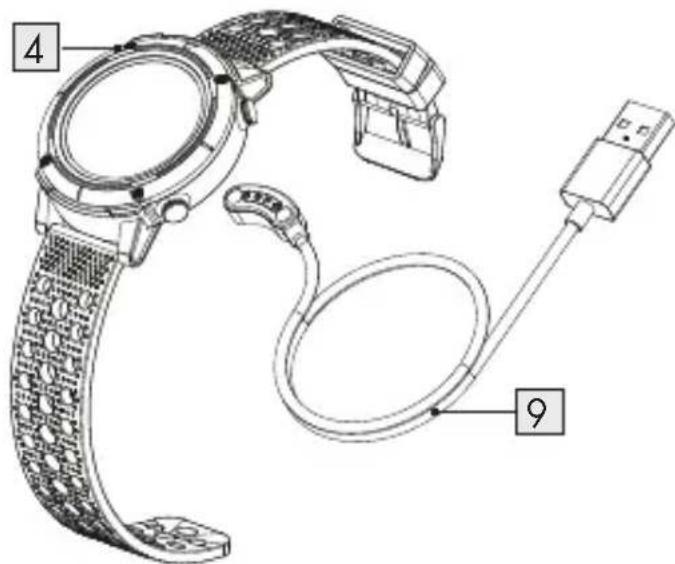 SILVERCREST SSG 500 - Recharger l'accu - 1