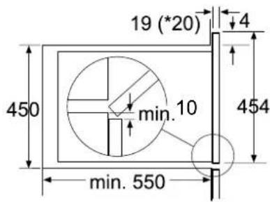 BLAUPUNKT 5MA46510 - como empotrar el aparato - 2