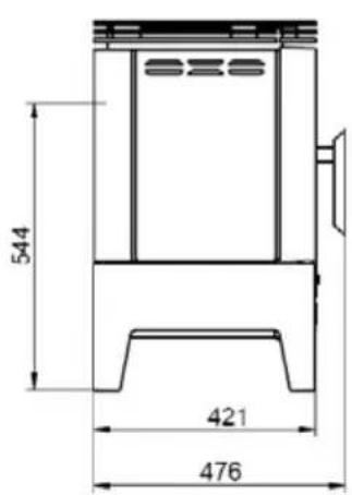 Wamsler WBox - Méretrajzok - 2