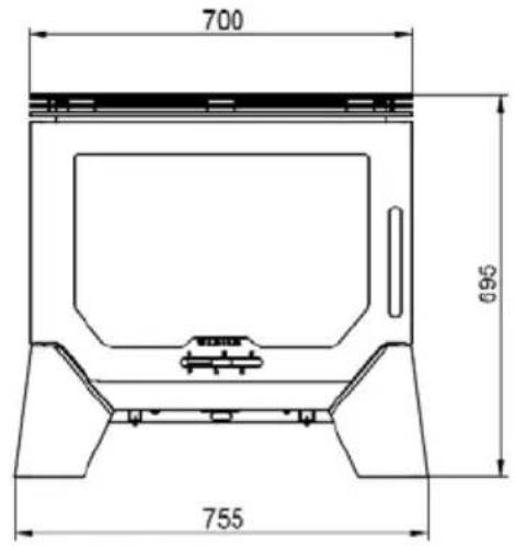 Wamsler WBox - Dimensional drawings - 1