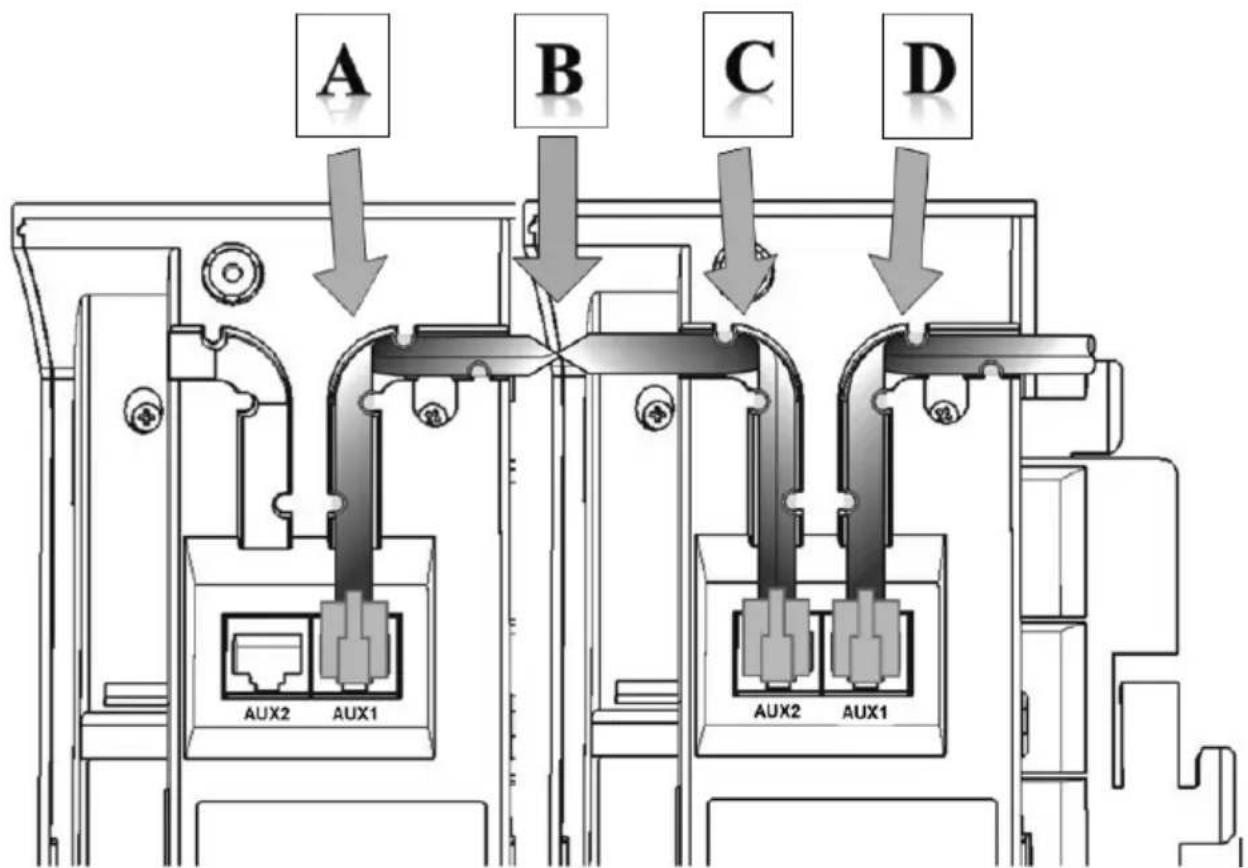 TIPTEL KM 27 - Cablaggio dei collegamenti - 1