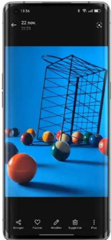 OPPO Find X5 Pro - Obtenir des photos étonnantes grâce à la retouché de photo en un seul appui - 1