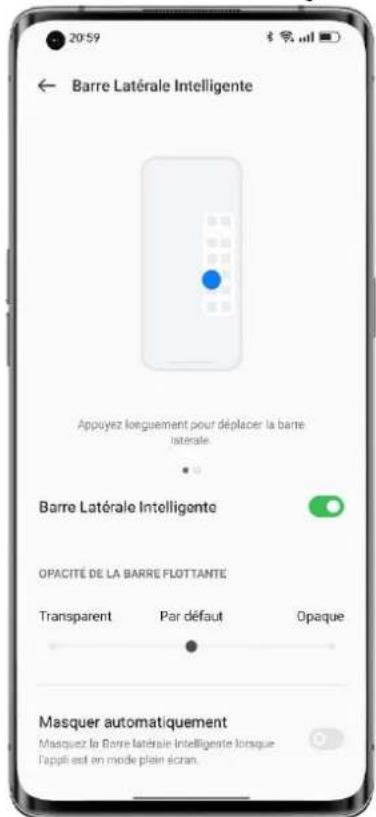 OPPO Find X5 Pro - Activer la Barre latérale intelligente - 1