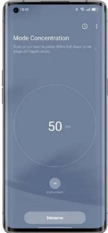 OPPO Find X5 Pro - Utiliser le mode Concentration pour rester concentré - 1