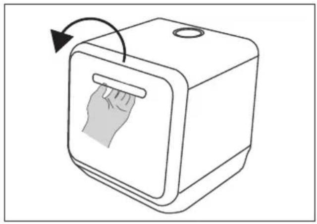 SILVERCREST SGW 860 A1 - Otevrení dvírek - 1