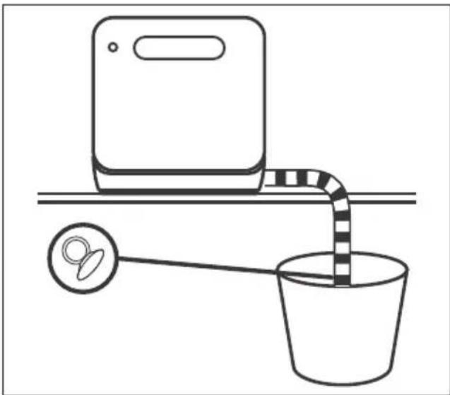 SILVERCREST SGW 860 A1 - Slang in een wastafel/reservoir steken - 2