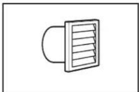 MAYTAG MGD6230HW - Évents pour conduit d'évacuation : - 1