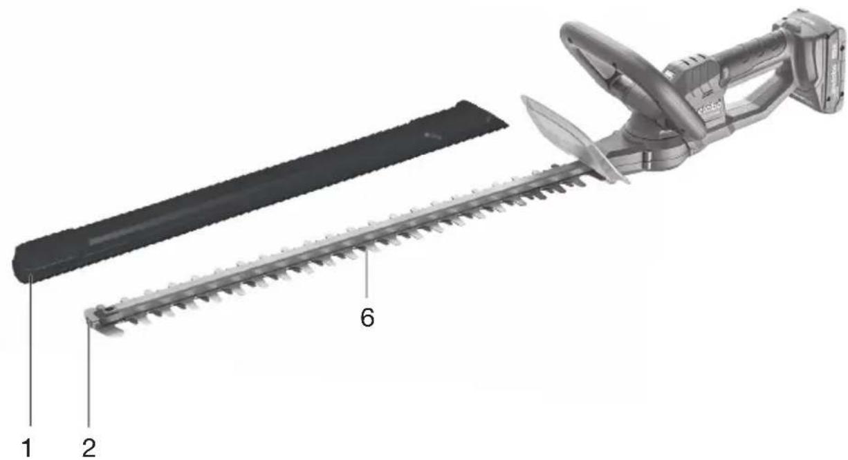 METABO HS 18 LTX 65 - 1