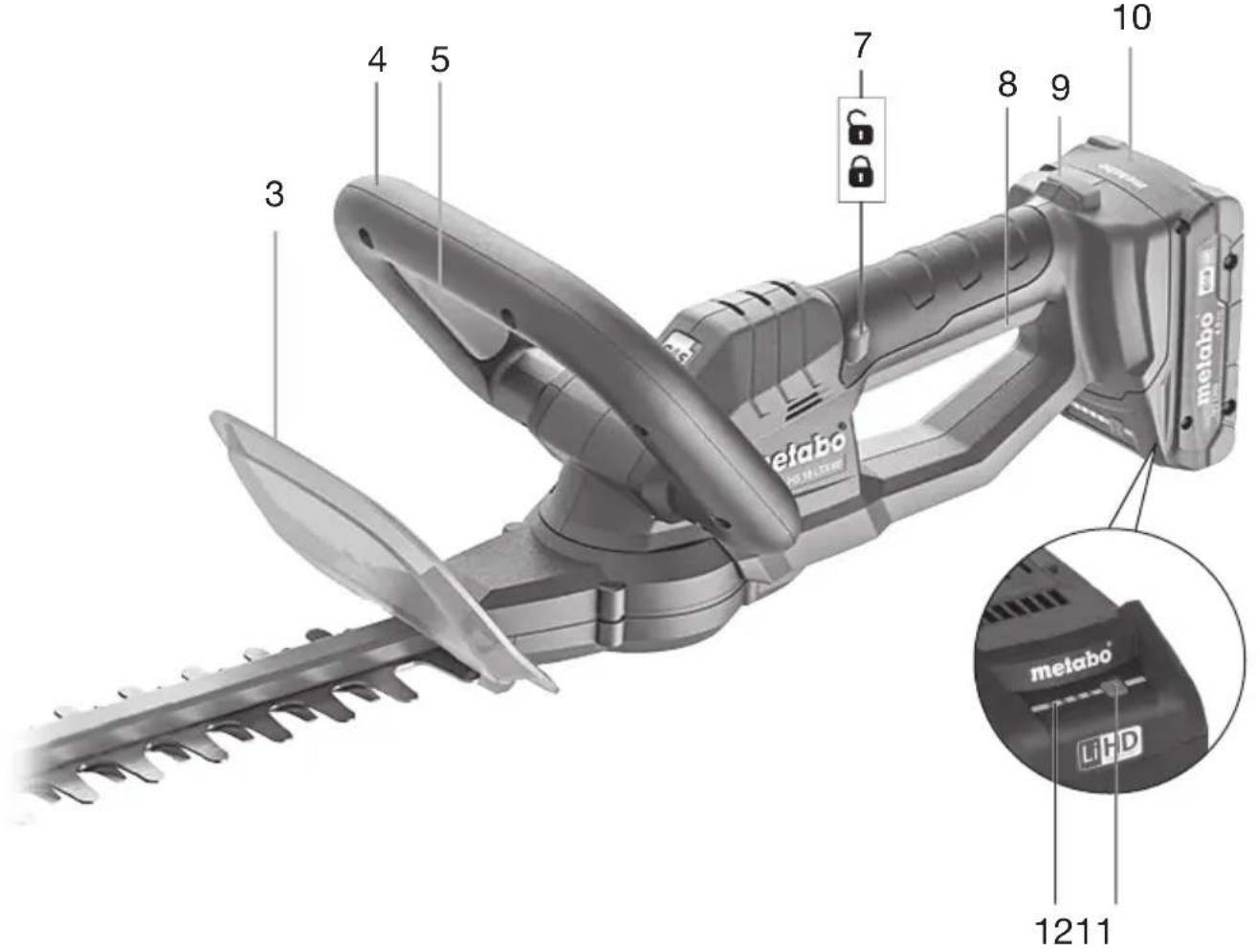 METABO HS 18 LTX 65 - 2